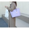 MKF Collection Leah Vegan Leather Women’s Tote Bag by Mia K - 3 of 4