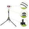 iMountek"10" Dimmable LED Ring Light with Tripod Stand & Phone Holder for Makeup, YouTube, Streaming"Black - 2 of 4