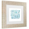 Trademark Fine Art - Louise van Terheijden Seaglass Matted Framed Art - 3 of 4