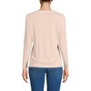 Lands' End Women's Relaxed Supima Cotton Long Sleeve Crew Neck T-Shirt - 2 of 4