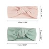 Unique Bargains Girl's Adorable Breathable Stripe Headbands 6.69"x2.95" 2 Pcs - 4 of 4
