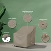 Covers&All Outdoor Chair Covers, Made of 12 Oz Waterproof & UV-Resistant Cover Max Fabric, Suitable for Indoors / Outdoors - 3 of 4