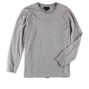 I.N.C International Concepts Mens Zip-back Sweatshirt, Grey, X-Large - 1 of 2