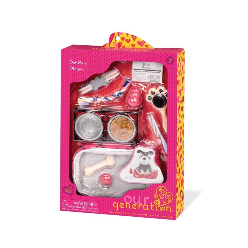 Our Generation Pet Care Accessory Playset for 18&#34; Dolls, 4 of 5