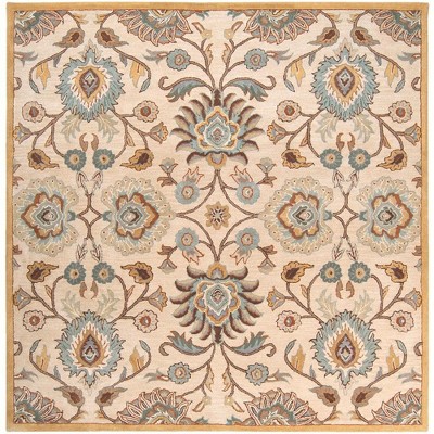 Mark & Day Eckville 4'x4' Tufted Indoor Area Rugs Medium Gray
