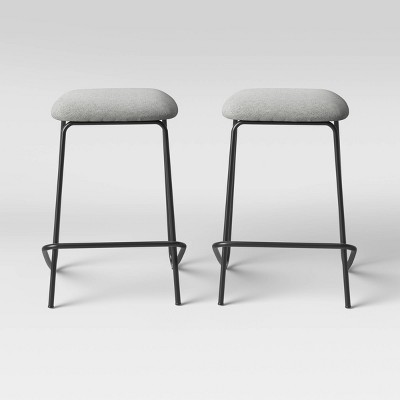 Set Of 2 24 Stacking Counter Height, Room Essentials Bar Stools