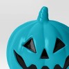 8" Lit Pumpkin Blowmold Halloween Decorative Prop - Hyde and EEK! Boutique™ - 3 of 3