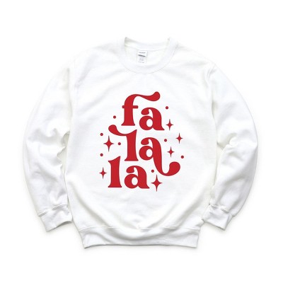 Simply Sage Market Women's Graphic Sweatshirt Whimsical Fa La La