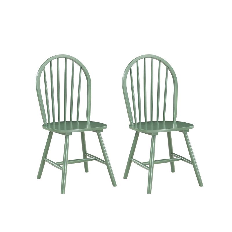 Set of 2 Carolina Wood Dining Chairs - Boraam, 1 of 8
