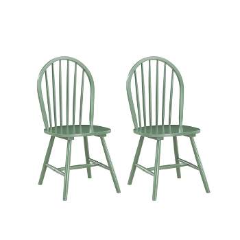 Set of 2 Carolina Wood Dining Chairs - Boraam