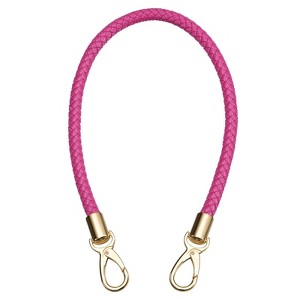 Unique Bargains PU Braided Soft Waterproof Women's Handbag Leather Purse Strap - 1 of 4