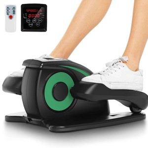 ANCHEER Under Desk Elliptical Trainer Machine with Display Monitor Remote Control for Home Office Fitness - 1 of 4