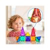 PICASSO-TILES Magnetic Tiles For Kids, Travel Size 13PCS Construction STEM Building Blocks Educational Toy - 4 of 4