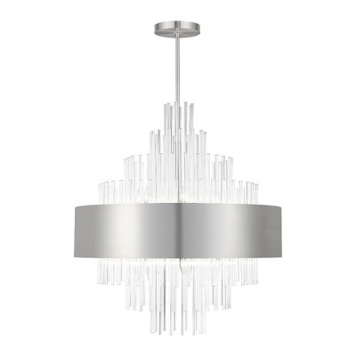 Livex Lighting Orenburg 14 - Light Pendant in  Brushed Nickel