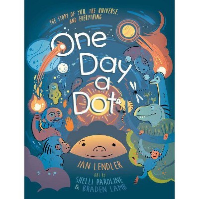 One Day a Dot - by  Ian Lendler (Hardcover)