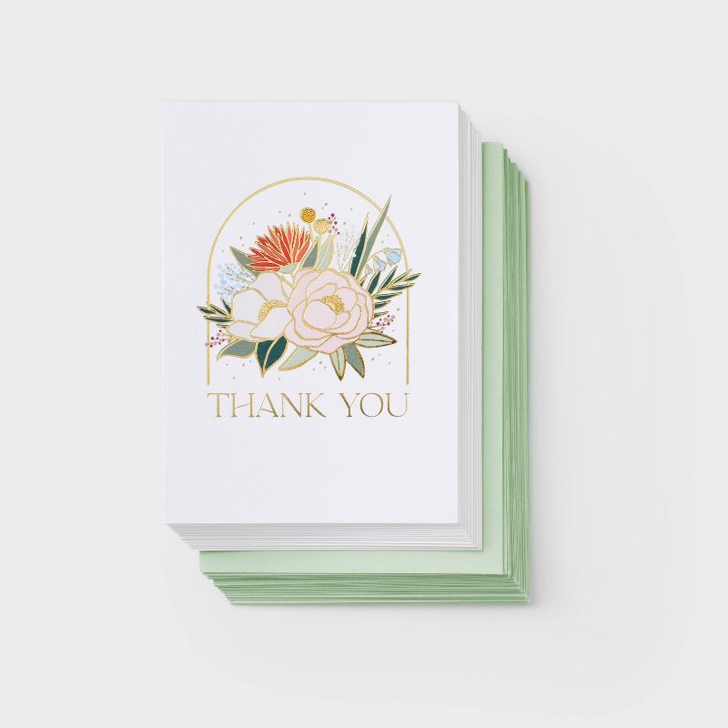 24ct Wedding Floral Cards - Spritz&#8482;, 1 of 5