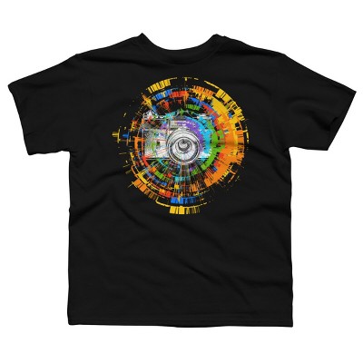 Boy's Design By Humans Capture the Colors By clingcling T-Shirt