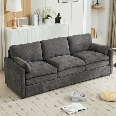 Runesay Upholstered 3-seater Sofa with Plush Cushion