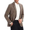 Men's Sport Coats & Blazers Linen Suit Jacket Casual Blazer for Men One Button - 3 of 4