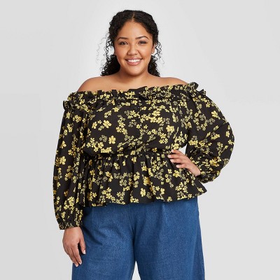 target women's plus size blouses