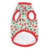 The Worthy Dog Holiday Trees Sleeveless Dog Tee - 2 of 3