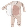 Bonsie Skin to Skin Babywear - Footie - Berry Twist - 2 of 4