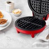 Courant 7-inch Belgian Waffles Maker - Red - image 4 of 4