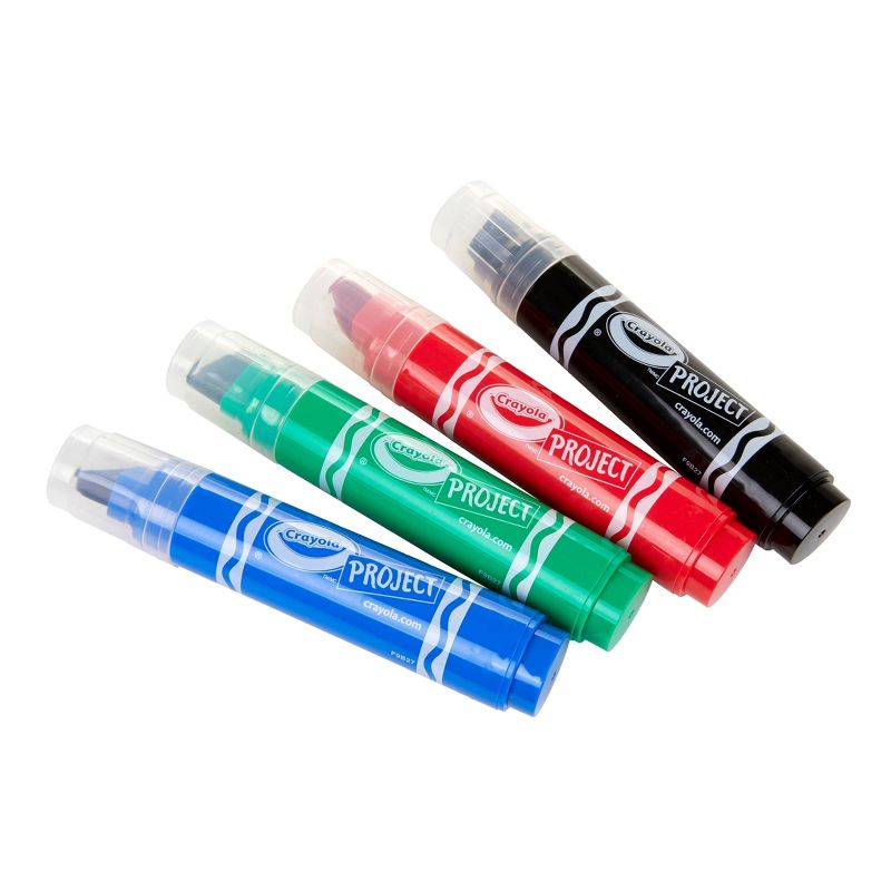 4ct Crayola Project XL Poster Markers - Classic Colors, 4 of 9