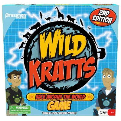 Pressman Toy Wild Kratts Race Around The World Game