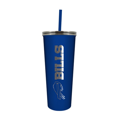 NFL Buffalo Bills 24oz Skinny Tumbler with Straw