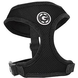 Gooby Soft Breathable Mesh Dog Harness for Pets, Small, Black - 1 of 1