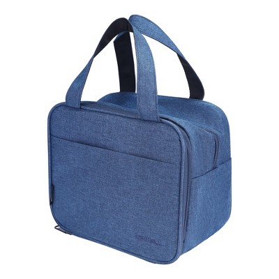 REGALWOVEN Reusable Waterproof Insulated Large Capacity Lunch Bags 8.7 x 7.3 x 5.7 Inches