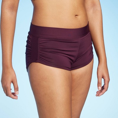 target boyshort swim bottoms