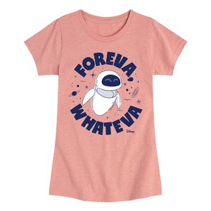 Girls' - Disney - Foreva Whateva Eve Fitted Short Sleeve Graphic T-Shirt - 1 of 4