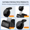 Link 4‑in‑1 Wireless Charging Stand with LED Night Light – Fast Qi Charging for Phone, Smartwatch & Earbuds - Great For Home, Work & Travel - 3 of 4