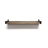 24" Solid Wood Industrial Bracket Ledge Wall Shelf Metal Driftwood - InPlace: Easy Install, Open Shelving - 3 of 4