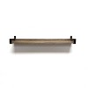 24" Solid Wood Industrial Bracket Ledge Wall Shelf Metal Driftwood - InPlace: Easy Install, Open Shelving - image 3 of 4