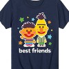 Boys' - Sesame Street - Best Friends Bert Ernie Short Sleeve Graphic T-Shirt - 2 of 4
