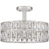 Quoizel Lighting Coffman 3 - Light Semi-Flush Mount in  Polished Nickel - 2 of 4