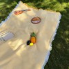 Unique Bargains 30% Cotton 70% Polyester Camping Necessities Picnic Blanket 1 Pc - 2 of 4