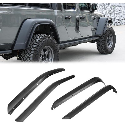 HANPURE Front & Rear Fenders for 2020-2024 Jeep Gladiator JT Mojave & Rubicon, 4-Pc Off-Road Liner Set (Fits High Clearance Fender Flares)