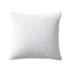 Amelie Home Mykonos Plants Faux Fur Emb Pillow,Off-White(Square) - image 2 of 4