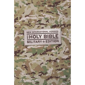 Niv, Holy Bible, Military Edition, Compact, Paperback, Military Camo, Comfort Print - by  Zondervan - 1 of 1