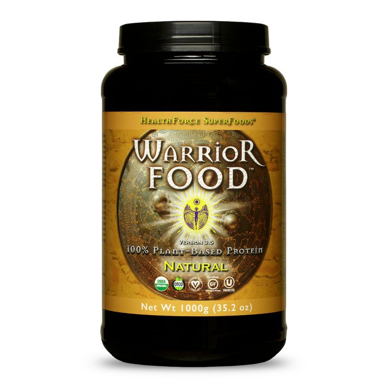 Healthforce Superfoods - Warrior Food Natural - 1000 g Powder, 1 of 3