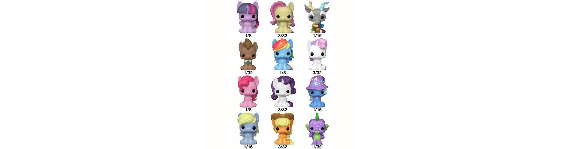 Funko - Funko Bitty POP! Singles: My Little Pony (One Random Bitty POP! Per Purchase)