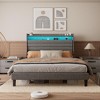 Twin Bed Frame with USB Charging Station & LED Lights - 4 of 4
