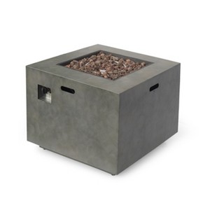 GDFStudio Jasmine Outdoor 50,000 BTU Iron Fire Pit Table - 1 of 4