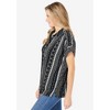 Woman Within Women's Plus Size Relaxed Campshirt - 4 of 4