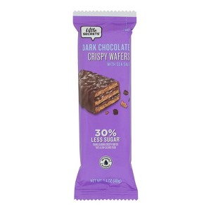 Little Secrets - Crispy Wafer - Dark Chocolate With Sea Salt - Case of 12 - 1.4 oz - 1 of 3