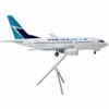 Boeing 737-600 Commercial Aircraft "WestJet" White with Blue Tail "Gemini 200" Series 1/200 Diecast Model Airplane by GeminiJets - 3 of 3